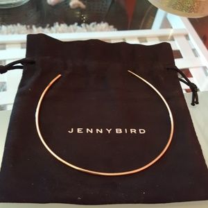 Jenny Bird rosegold choker necklace